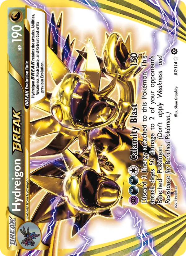 Hydreigon BREAK 87 Steam Siege Pokesingles