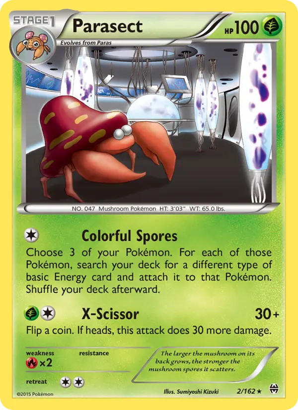Parasect 2 BREAKthrough Pokesingles