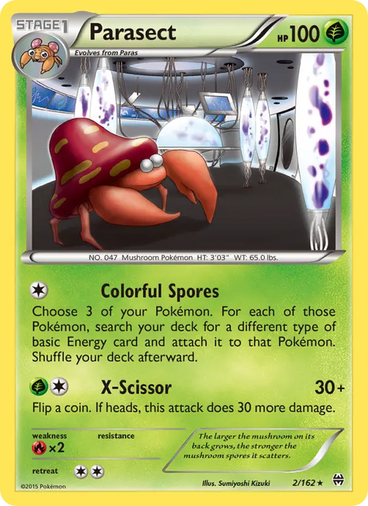 Parasect 2 BREAKthrough Pokesingles