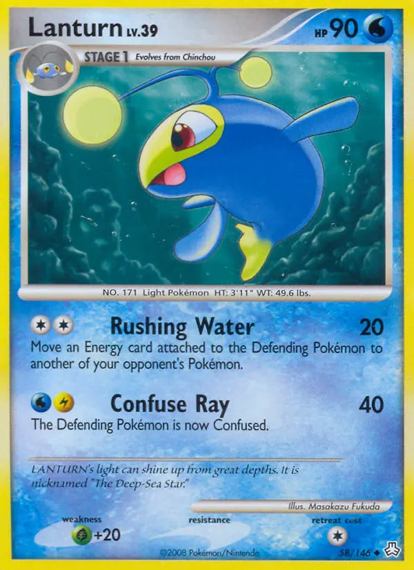 Lanturn 58 Legends Awakened Pokesingles