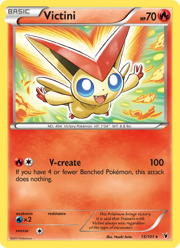 Victini 15 Noble Victories Pokesingles