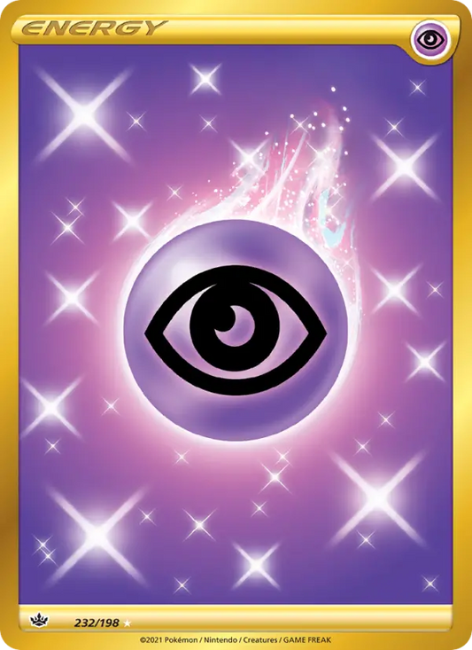 Psychic Energy 232 Chilling Reign Pokesingles