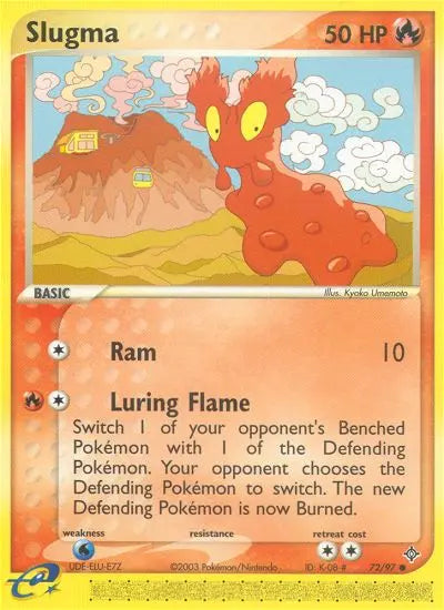 Slugma 72 Dragon Pokesingles