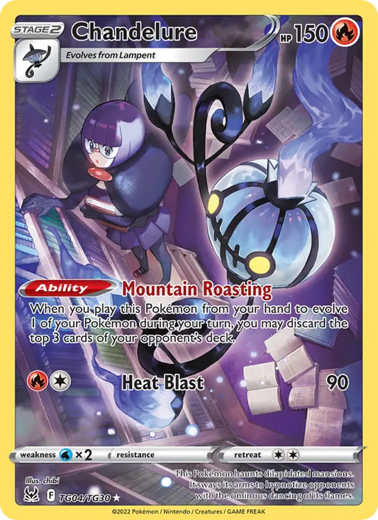 Chandelure TG04 Lost Origin Pokesingles