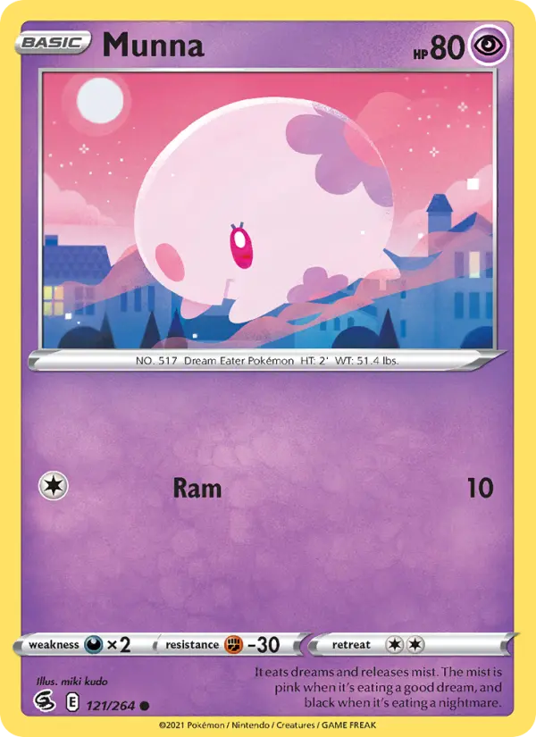 Munna 121 Fusion Strike Pokesingles