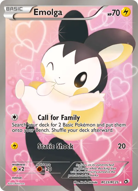 Emolga RC23 Legendary Treasures Pokesingles