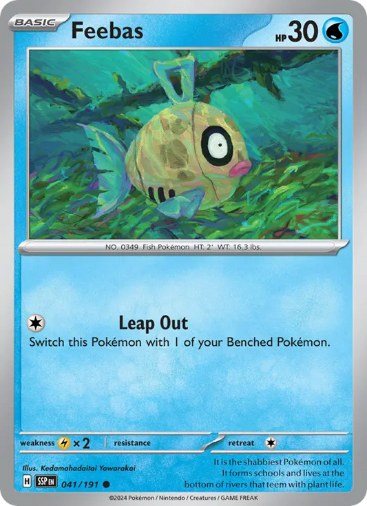 Feebas 41 Surging Sparks Pokesingles