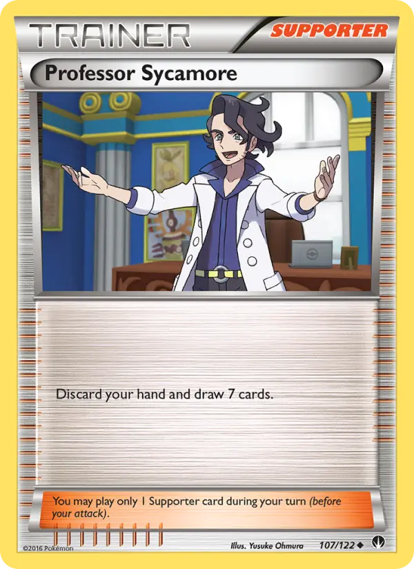 Professor Sycamore 107 BREAKpoint Pokesingles