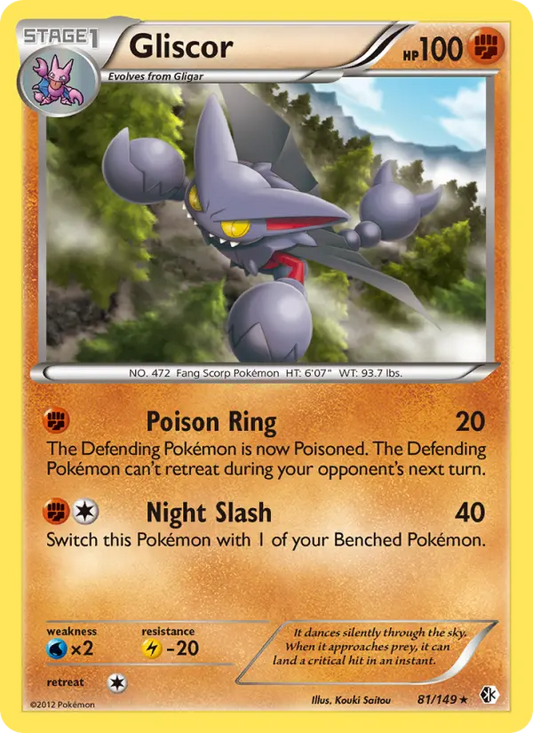 Gliscor 81 Boundaries Crossed Pokesingles