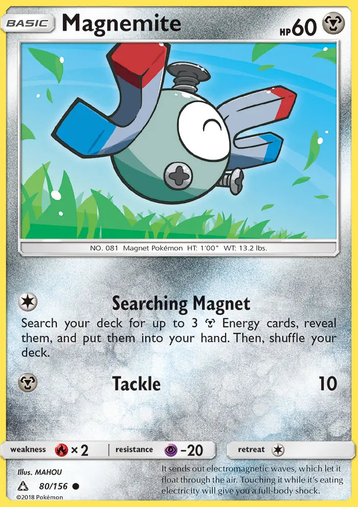 Magnemite 80 Ultra Prism Pokesingles