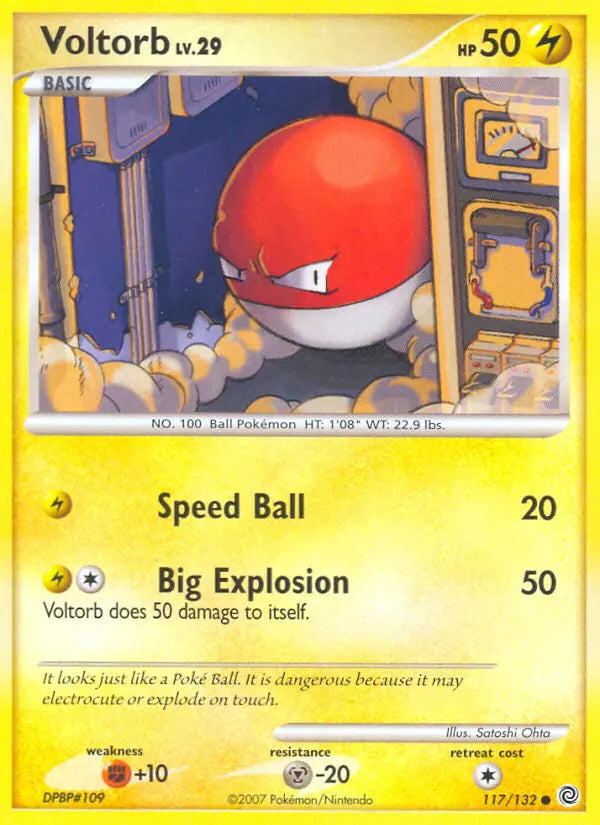 Voltorb 117 Secret Wonders Pokesingles