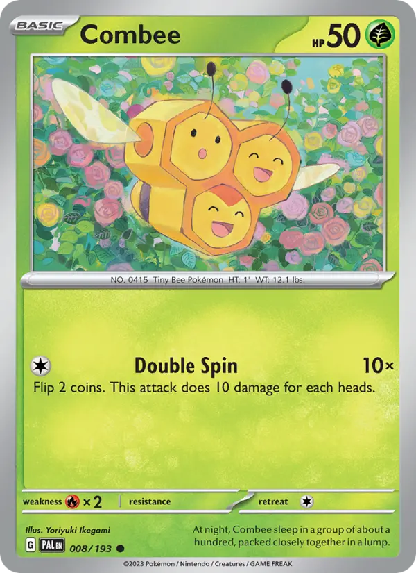 Combee 8 Paldea Evolved Pokesingles
