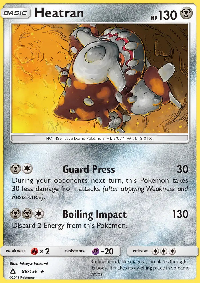 Heatran 88 Ultra Prism Pokesingles