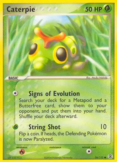 Caterpie 56 FireRed & LeafGreen Pokesingles