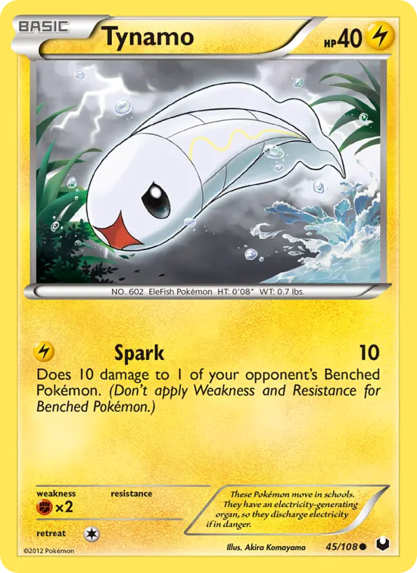 Tynamo 45 Dark Explorers Pokesingles