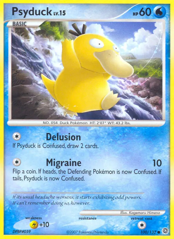 Psyduck 100 Secret Wonders Pokesingles