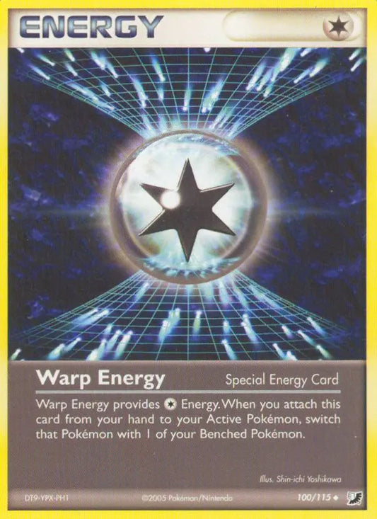 Warp Energy 100 Unseen Forces Pokesingles