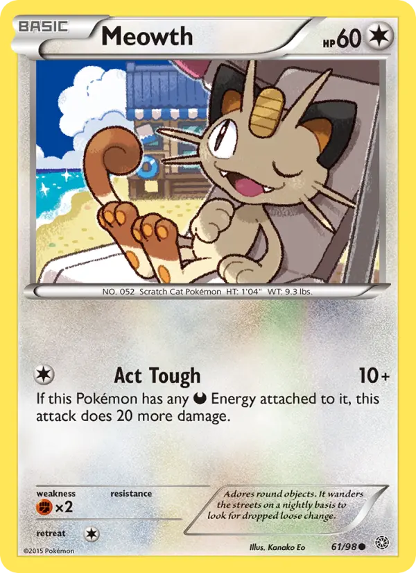 Meowth 61 Ancient Origins Pokesingles