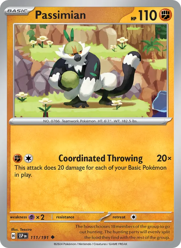 Passimian 111 Surging Sparks Pokesingles
