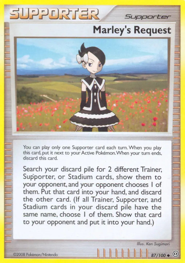 Marley's Request 87 Stormfront Pokesingles