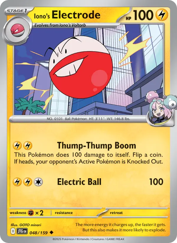 Iono's Electrode 48 Journey Together Pokesingles