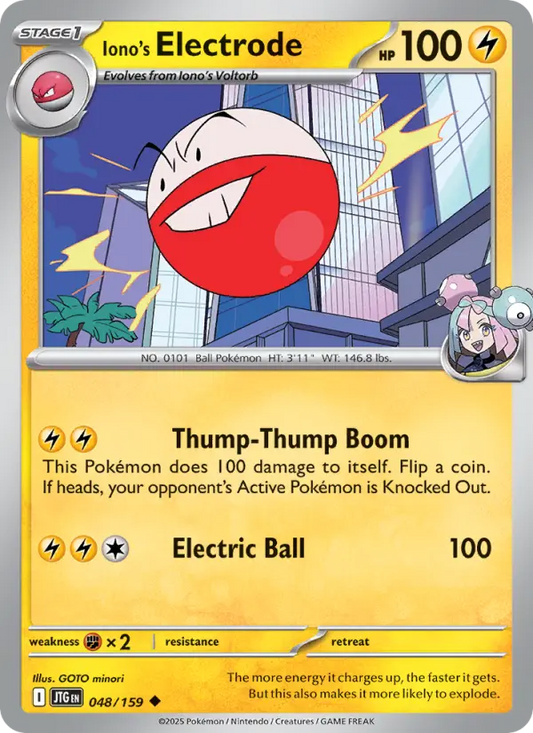Iono's Electrode 48 Journey Together Pokesingles