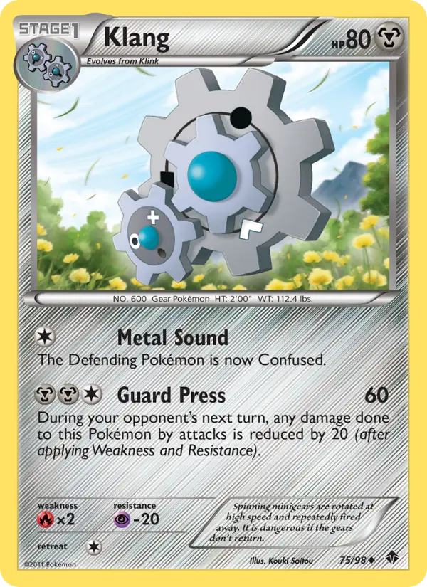 Klang 75 Emerging Powers Pokesingles
