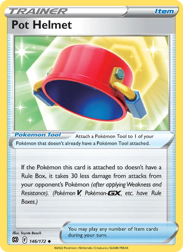 Pot Helmet 146 Brilliant Stars Pokesingles