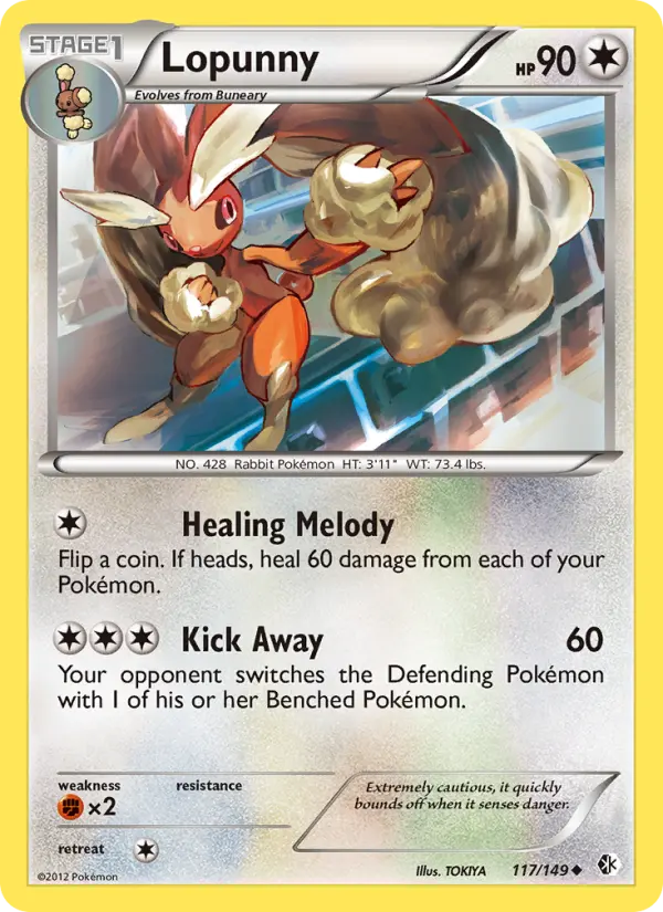 Lopunny 117 Boundaries Crossed Pokesingles