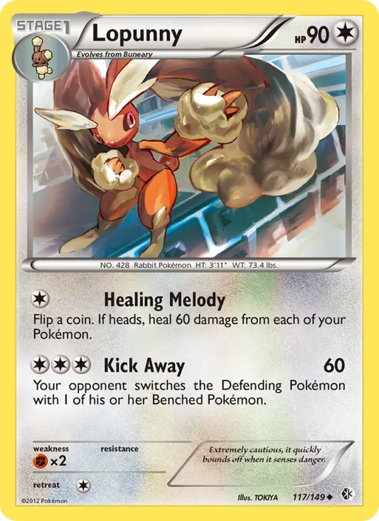 Lopunny 117 Boundaries Crossed Pokesingles