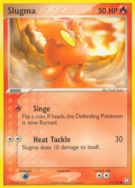 Slugma 77 Team Rocket Returns Pokesingles