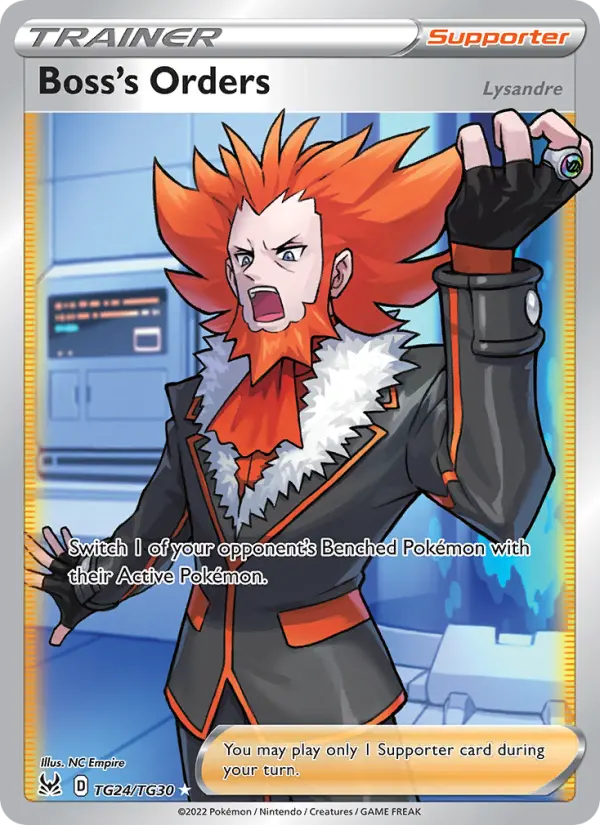 Boss's Orders TG24 Lost Origin Pokesingles