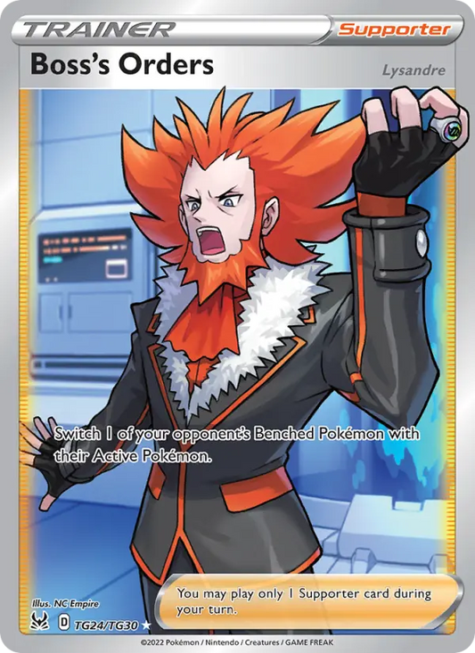 Boss's Orders TG24 Lost Origin Pokesingles