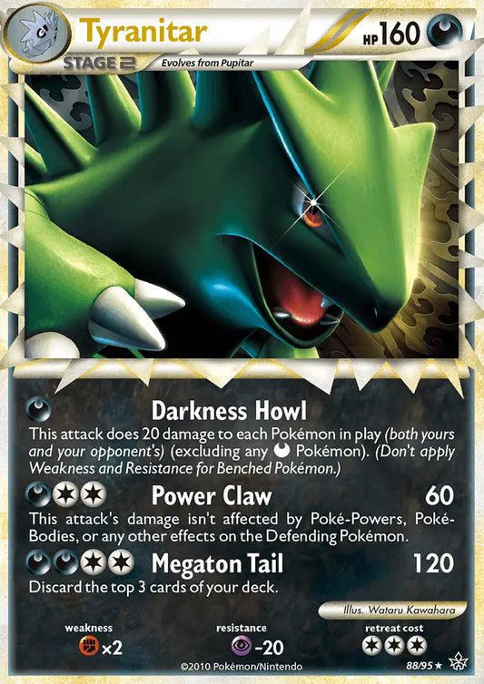 Tyranitar 88 Unleashed Pokesingles