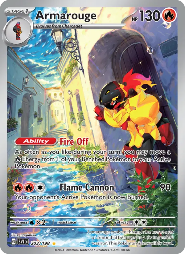 Armarouge 203 Scarlet & Violet Pokesingles