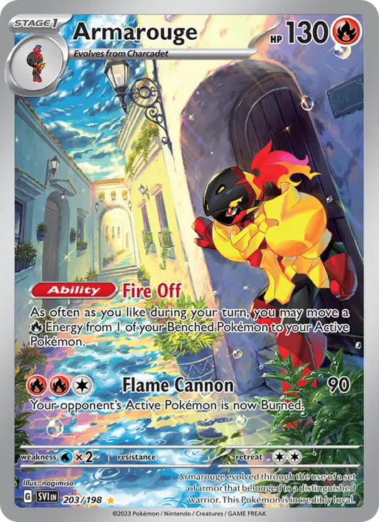 Armarouge 203 Scarlet & Violet Pokesingles