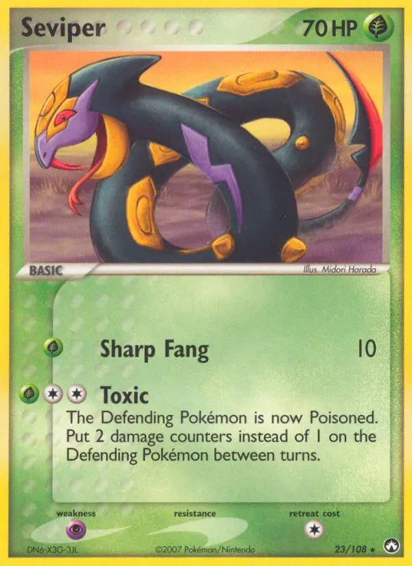 Seviper 23 Power Keepers Pokesingles