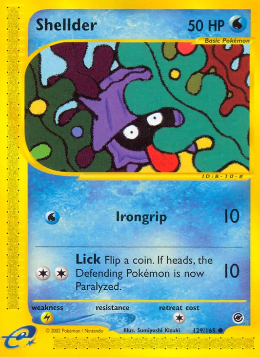 Shellder 129 Expedition Base Set Pokesingles