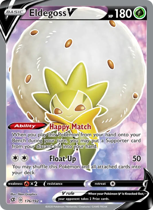 Eldegoss V 176 Rebel Clash Pokesingles