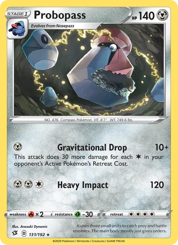Probopass 131 Rebel Clash Pokesingles
