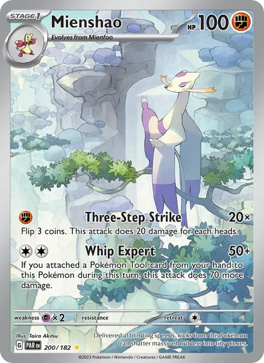 Mienshao 200 Paradox Rift Pokesingles