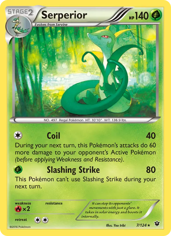 Serperior 7 Fates Collide Pokesingles