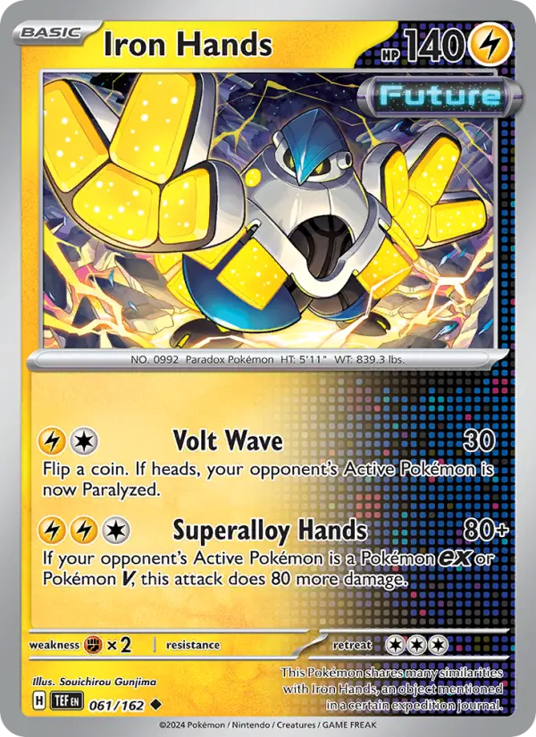Iron Hands 61 Temporal Forces Pokesingles