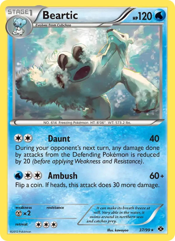 Beartic 37 Next Destinies Pokesingles