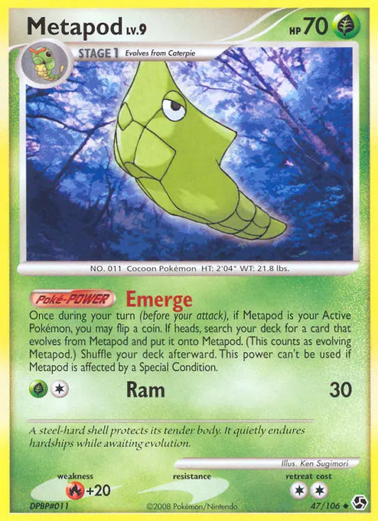 Metapod 47 Great Encounters Pokesingles