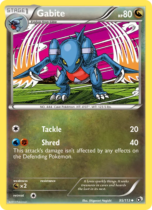 Gabite 95 Legendary Treasures Pokesingles