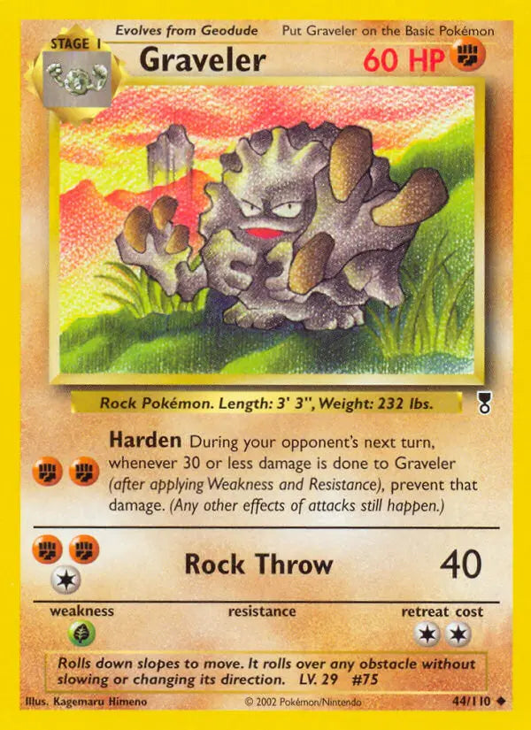 Graveler 44 Legendary Collection Pokesingles