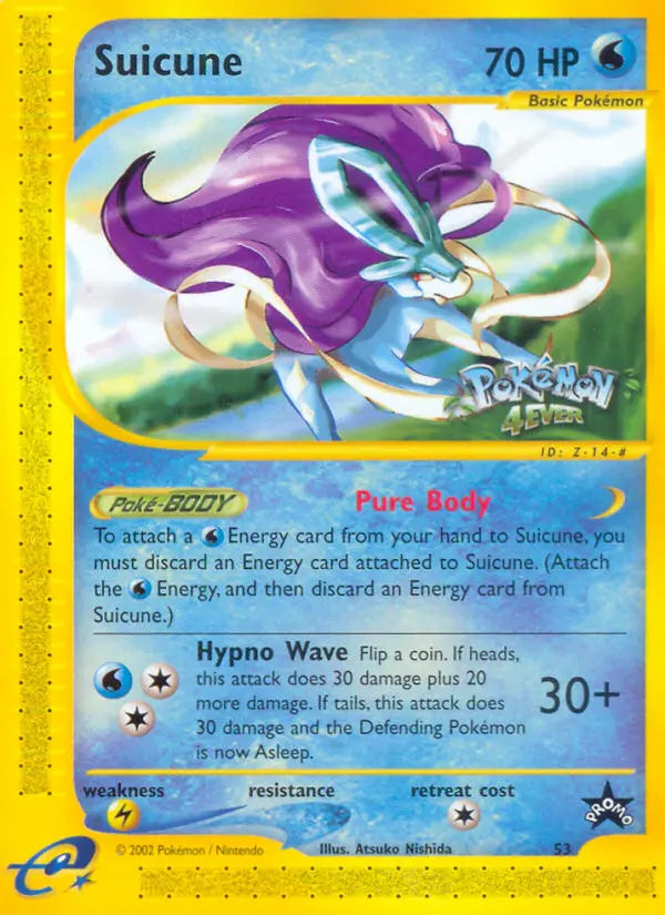 Suicune 53 Wizards Black Star Promos Pokesingles