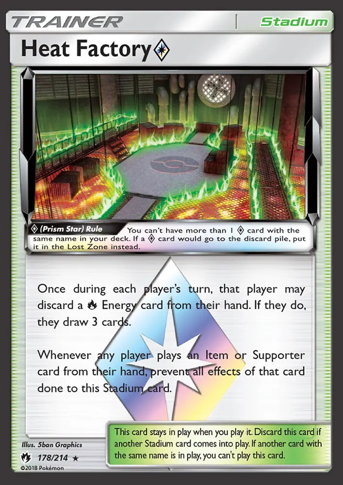 Heat Factory ◇ 178 Lost Thunder Pokesingles