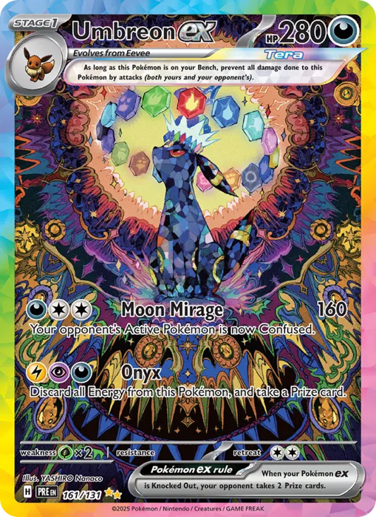 Umbreon ex 161 Prismatic Evolutions Pokesingles